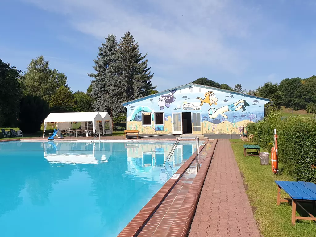 Das Freibad Mewa-Bad in Ostritz