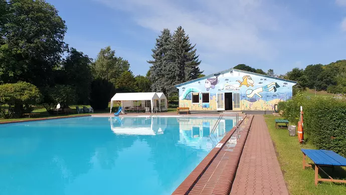 Das Freibad Mewa-Bad in Ostritz