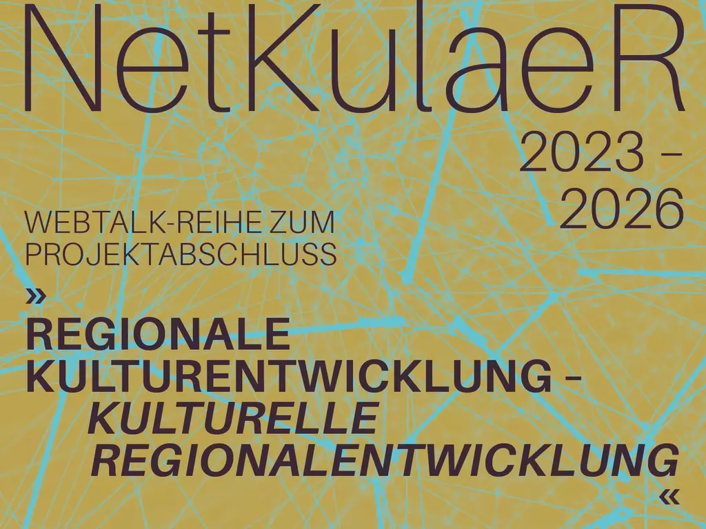 Infografik zur Webtalk-Reihe des Forschungsprojekts NetKulaer